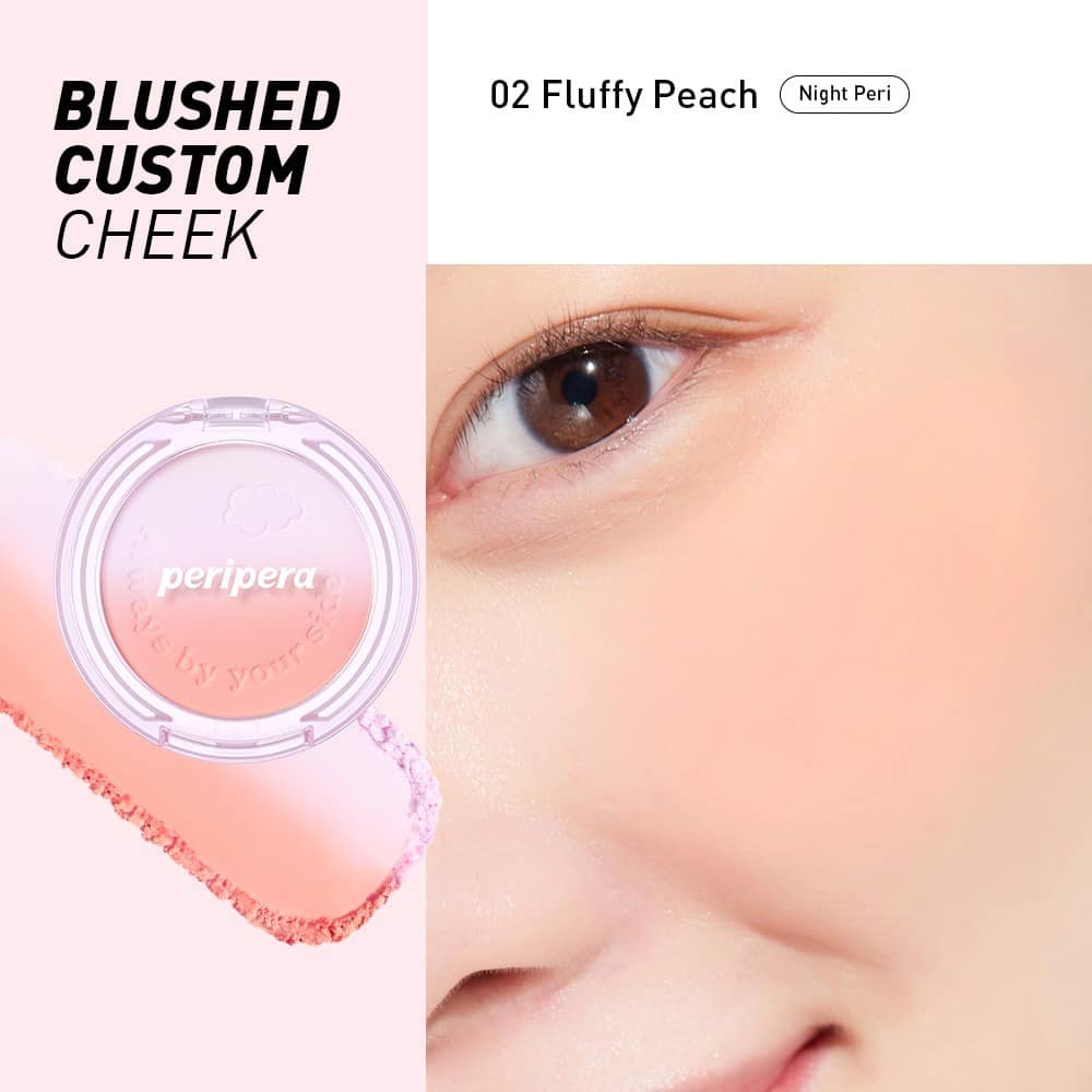 Phấn Má Peripera Pure Blushed Custom Cheek