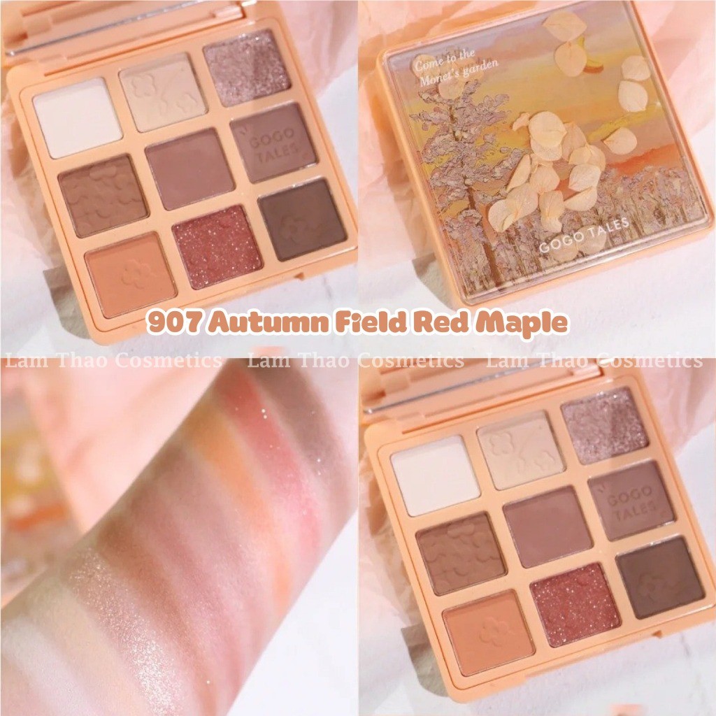 Bảng phấn mắt 9 ô GOGO TALES Secret Garden Eyeshadow Palette