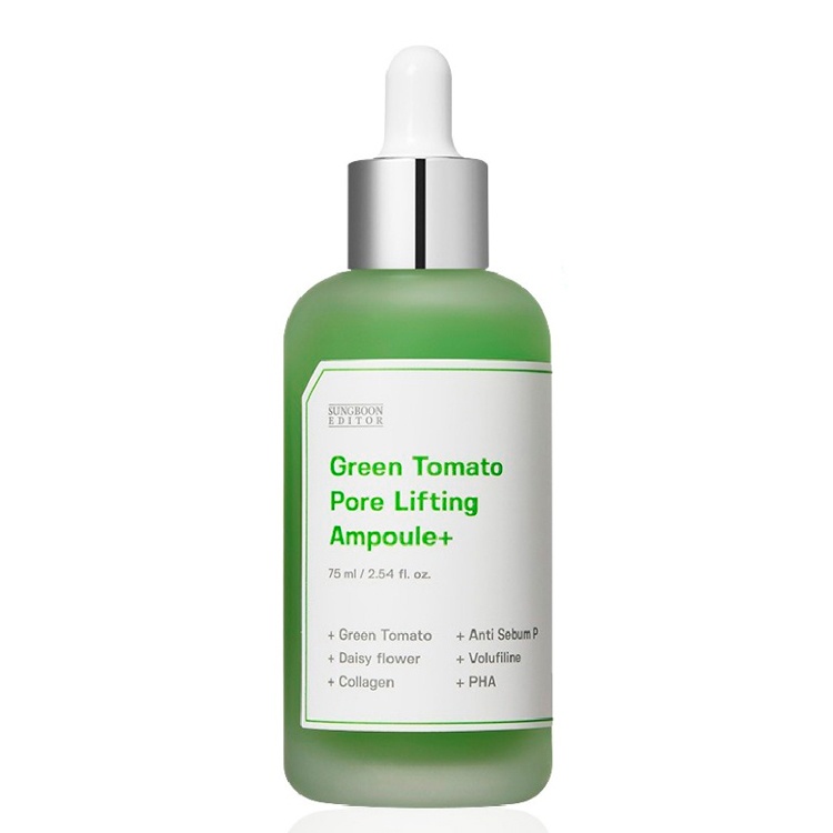 Serum Tinh Chất Cà Chua Xanh SUNGBOON GREEN TOMATO PORE LIFTING AMPOULE