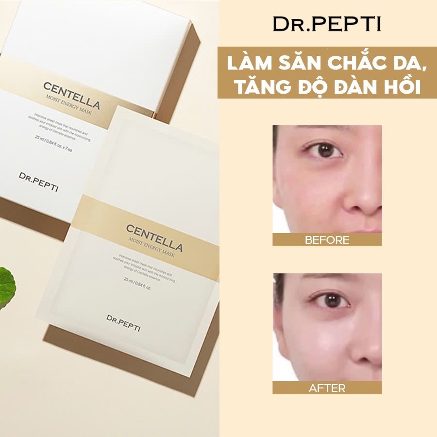 Mặt Nạ Cấp Ẩm Dr. Pepti Centella Moist Energy Mask 1 miếng