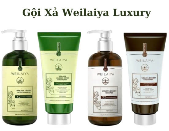 Bộ dầu gội Weilaiya Luxury