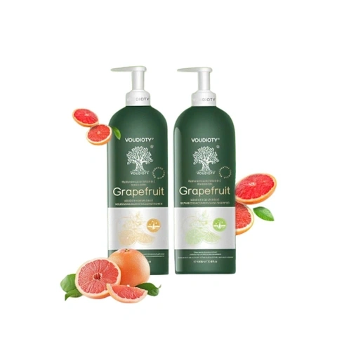 Gội Xả Phục Hồi Tóc Biotin Voudioty Grapfruit - Bưởi - 500ml