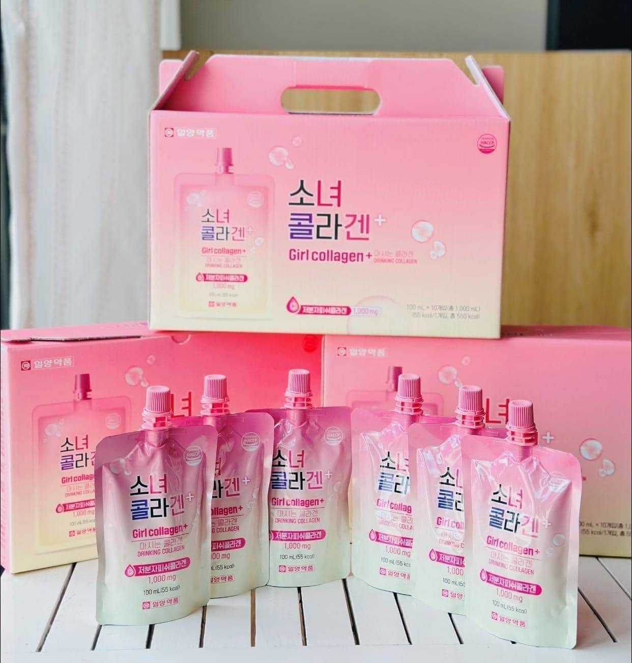 Nước uống GIrl Collagen dạng gói ( Hộp 10 gói )