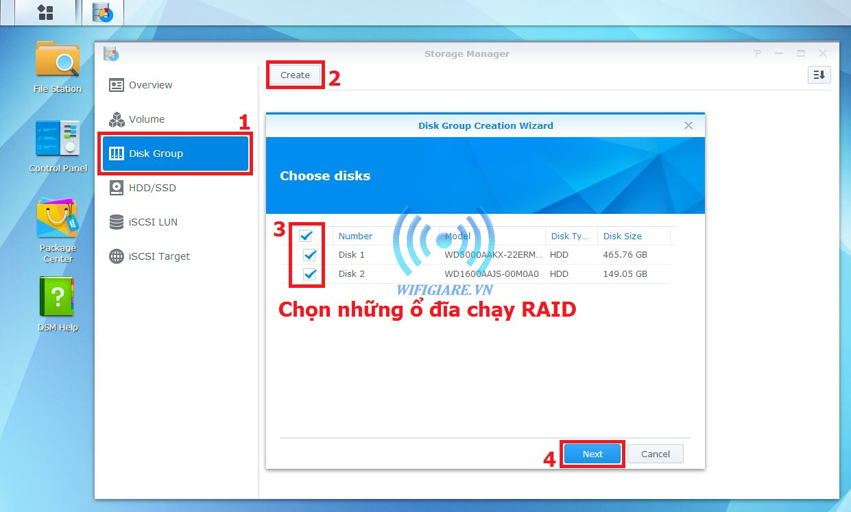 huong dan cai raid tren nas synology