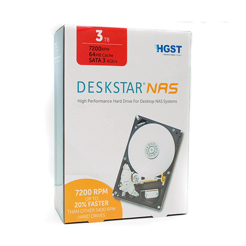 O cung NAS Desktop Drive Kits 3TB