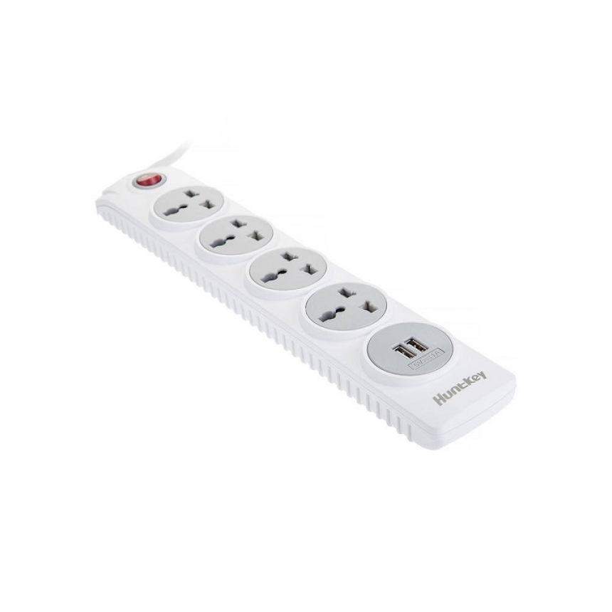 Ổ cắm điện tích hợp USB Huntkey SZN507 1A O cam dien tich hop USB Huntkey SZN507 1A