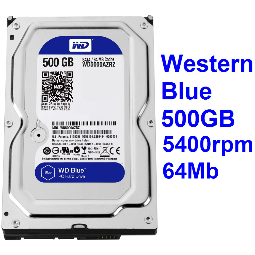 Western Digital Blue WD5000AZRZ 500GB