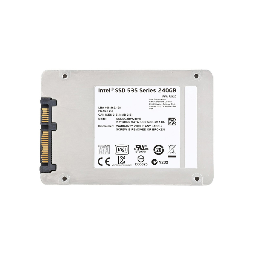 O cung SSD 240GB INTEL 535