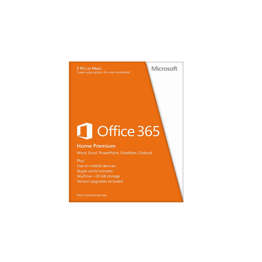 Microsoft Office 365 Home Premium 32/64bit 1 nam