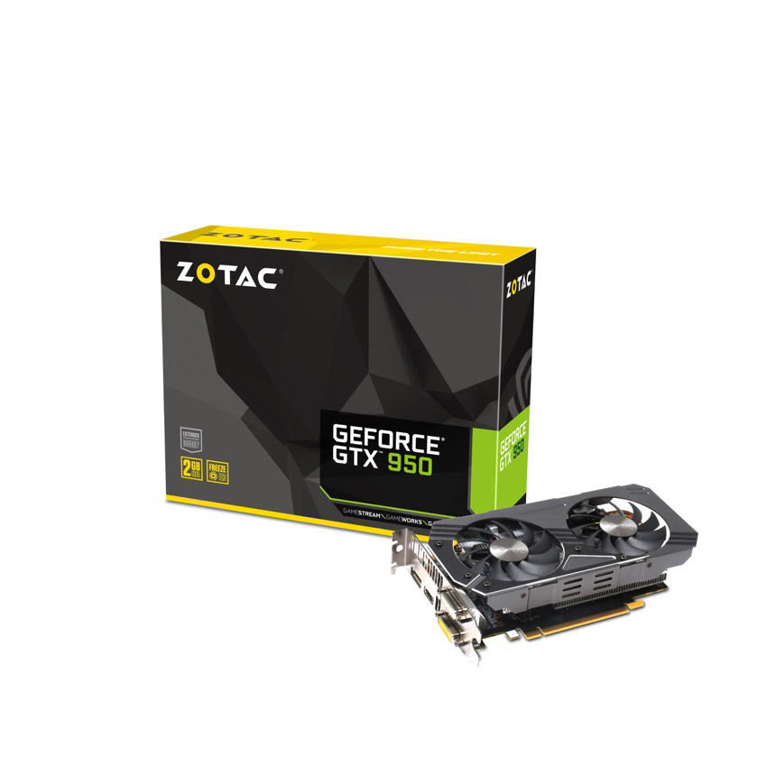 Card Man Hinh VGA ZOTAC GTX 950 LOW POWER (SINGLE FAN)