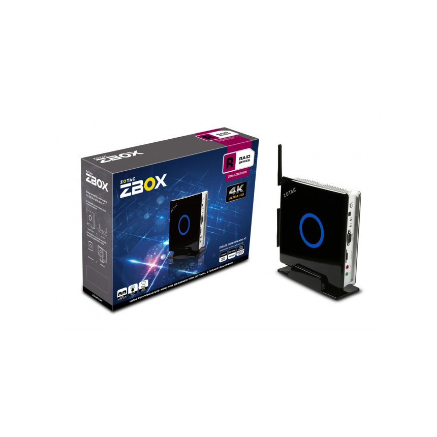 Mini PC ZBOX RI531 Ram 4GB SSD 120GB