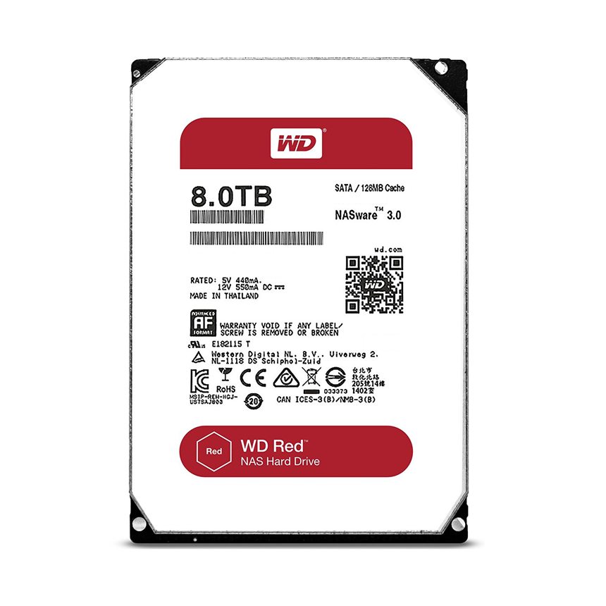 Western Red 8TB WD80EFAX