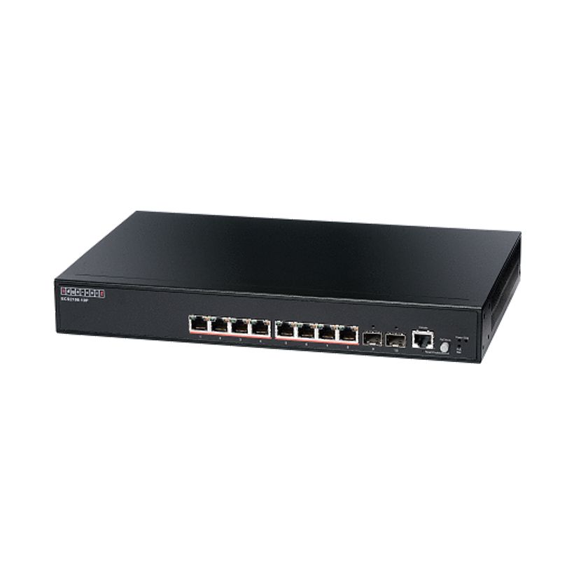 Switch PoE Gigabit Edgecore ECS2100-10P Gigabit Web-Smart Pro Switch PoE (8 Port)