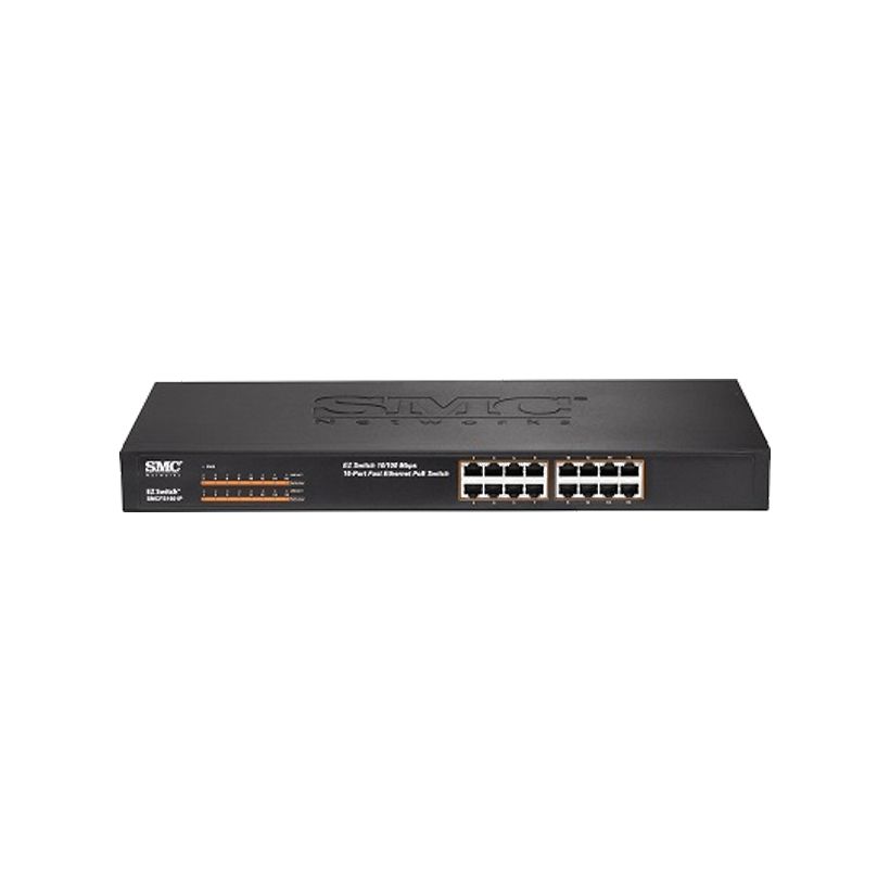 Switch PoE SMC SMCFS1601P 10/100Mbps EZ (16 Port)