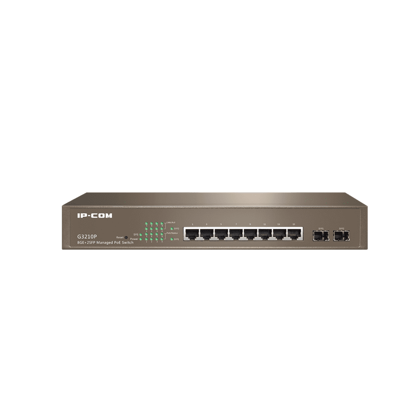 IP-COM PoE Switchs G3210P V1.0