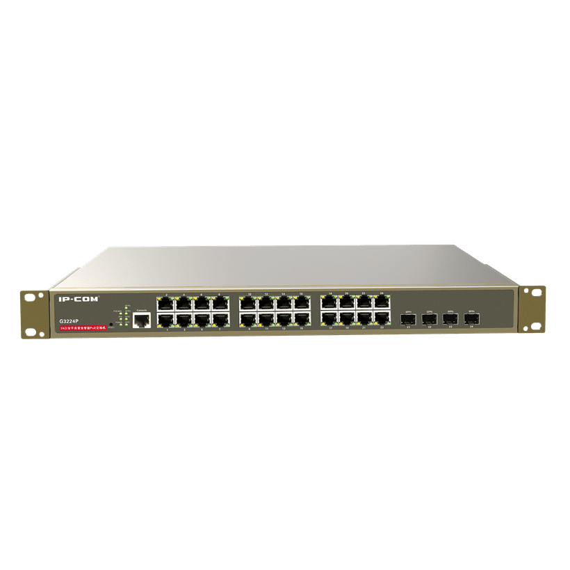 IP-COM PoE Switchs G3224P v1.0