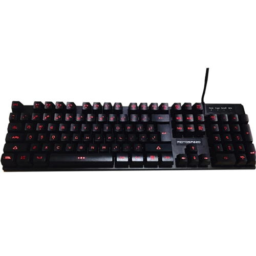 Bàn phím Motospeed K80 LED giả cơ Ban phim Motospeed K80 LED gia co