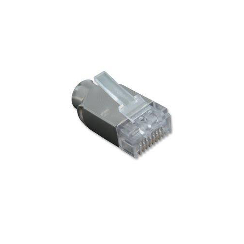 Modular plug dau RJ45 CAT.5e FTP-shielded boc kim loai chong nhieu