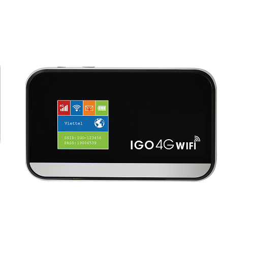 Bộ phát Wifi 4G Model IGO A368 Bo phat Wifi 4G Model IGO A368