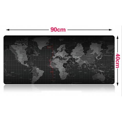 MOUSE PAD WORLD MAP 90-40CM