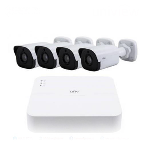 KIT 4 Camera IP Uniview UNV 2.0MP IPC2122LR3