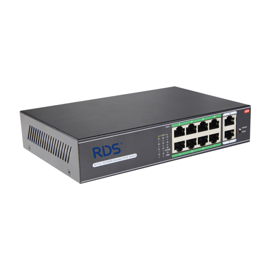 Switch POE ONV 10 port H1108PL chinh hang