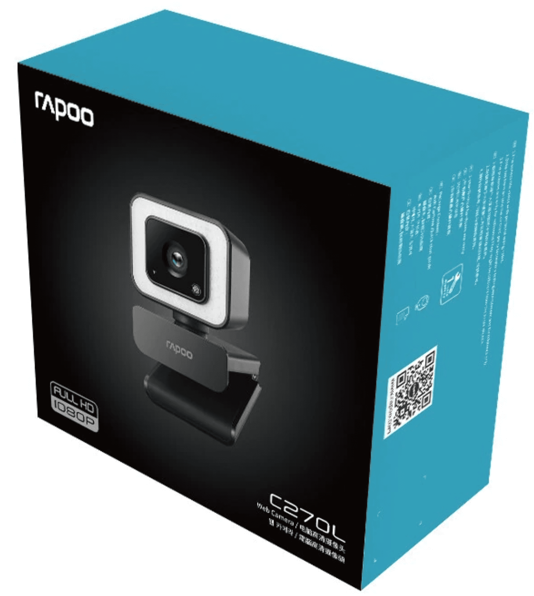 Webcam Rapoo C270L 2MP