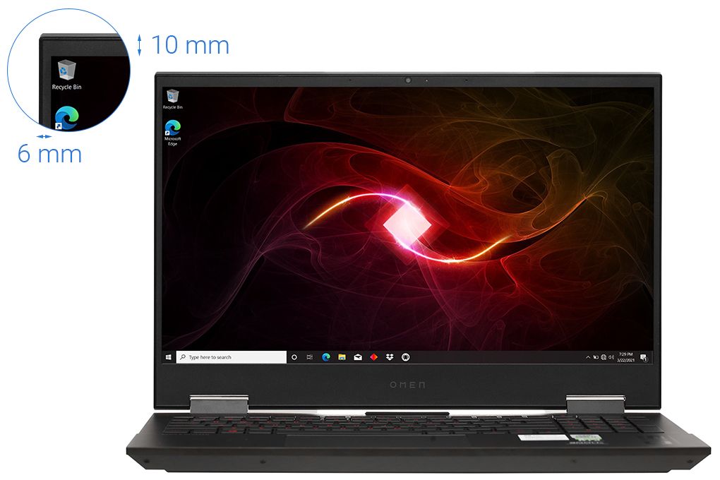 Laptop HP Omen 15 2020 i7 10750H