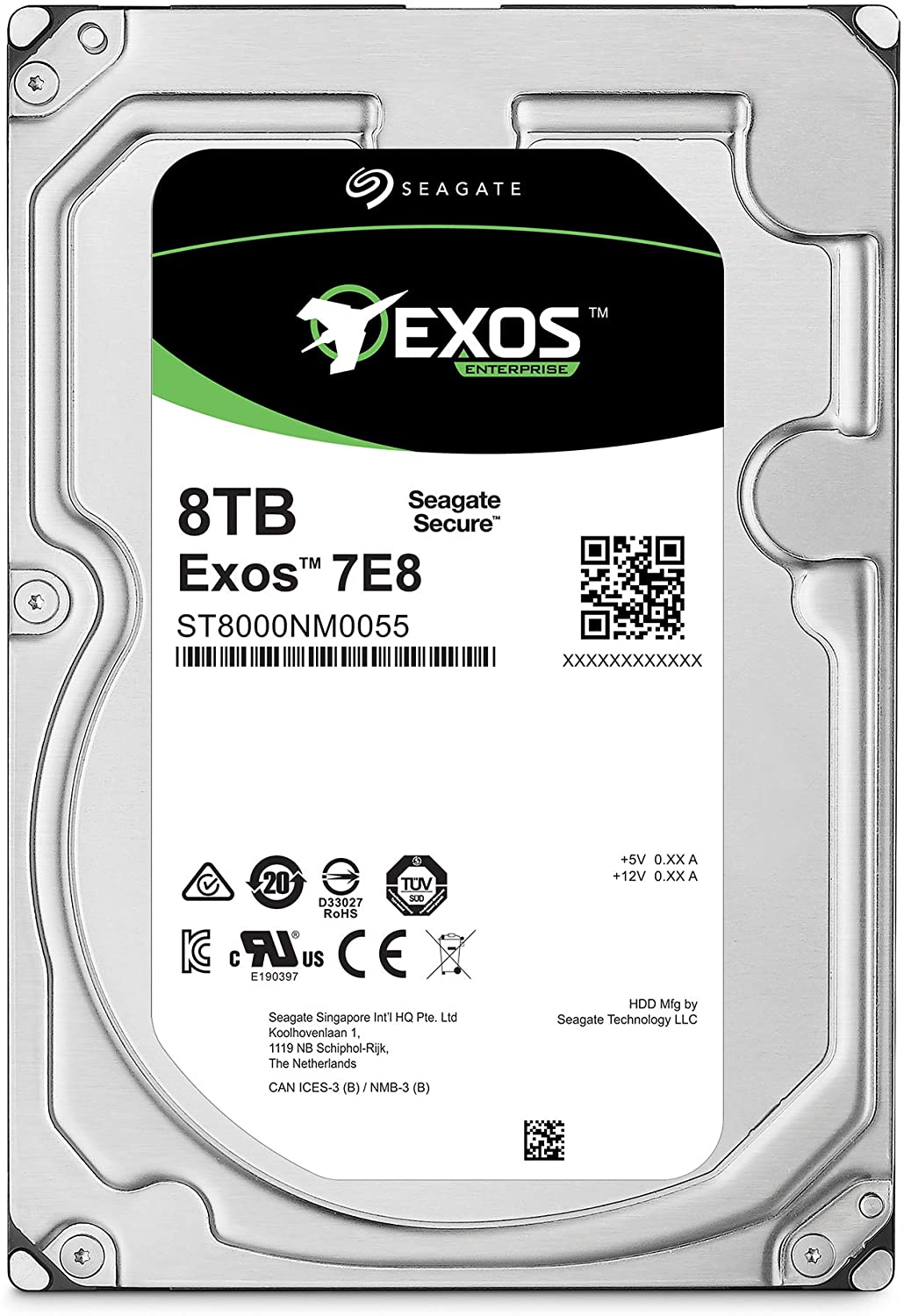Ổ cứng Seagate Exos 8TB Nas Server O cung Seagate Exos 8TB Nas Server