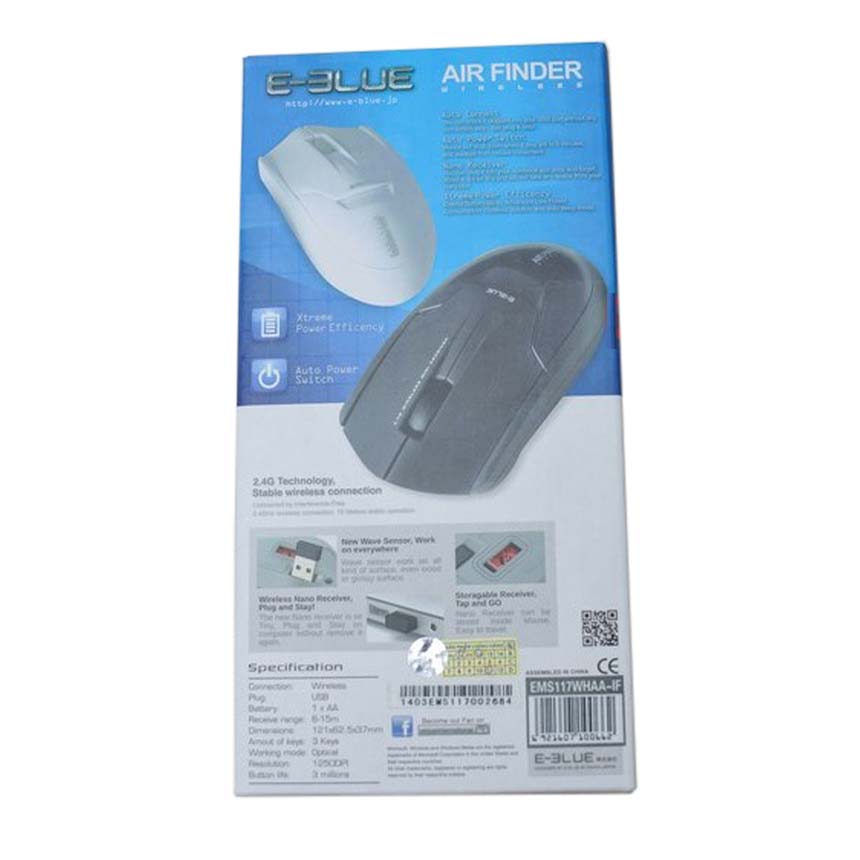 E-Blue Air Finder EMS117WH