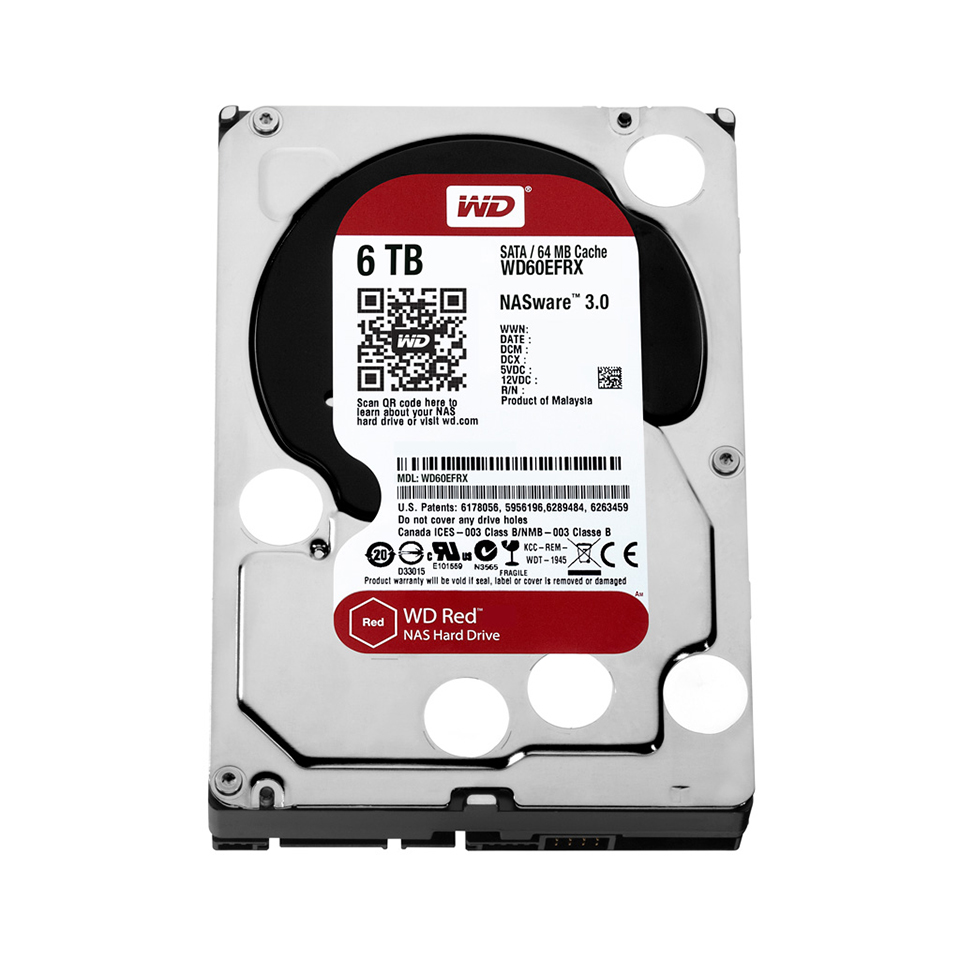 Ổ cứng gắn trong western red 6tb