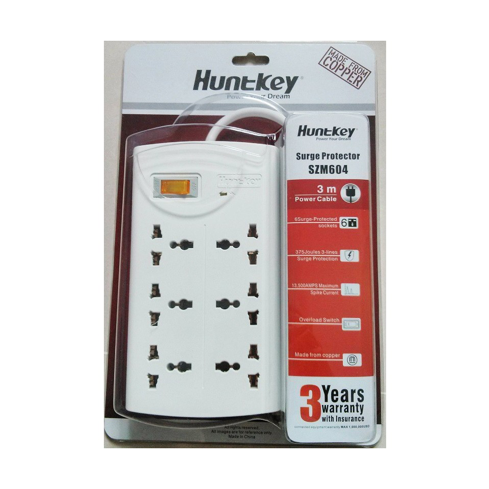 ổ cắm điện Huntkey szm604