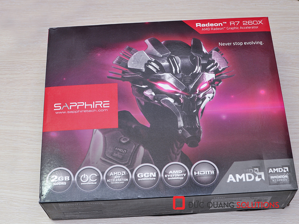 VGA Sapphire R7 260X 2GB DDR5