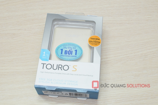 Ổ cứng di động touro S 1tb mau đồng