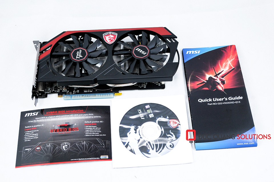 VGA MSI GTX 750Ti Twin Frozr Gaming OC 2Gb DDR5