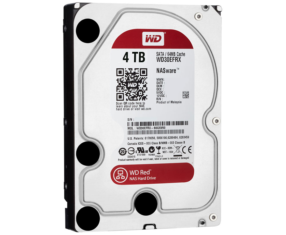 Ổ cứng gắn trong western red 4tb