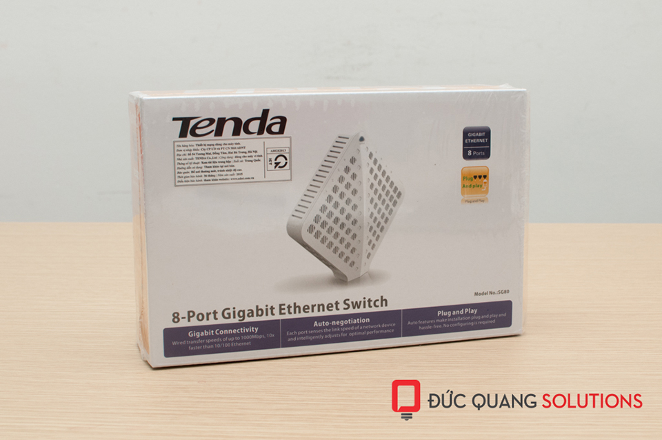 switch tenda 8 port giga SG80