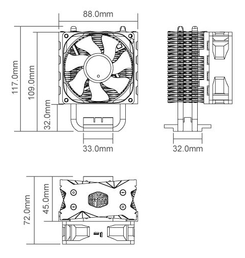 Cooler Master Blizzard T2 mini