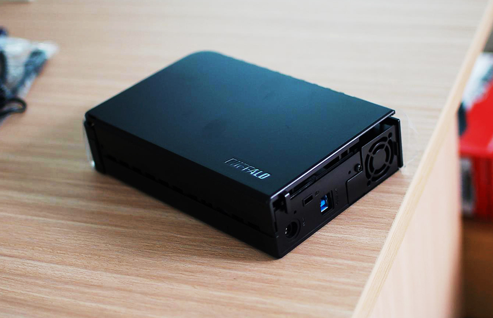 Box ổ cứng Buffalo 3.5 usb 3.0