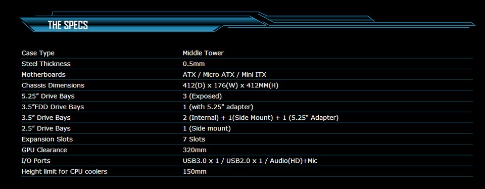 Case AEROCOOL V3X Advance Green