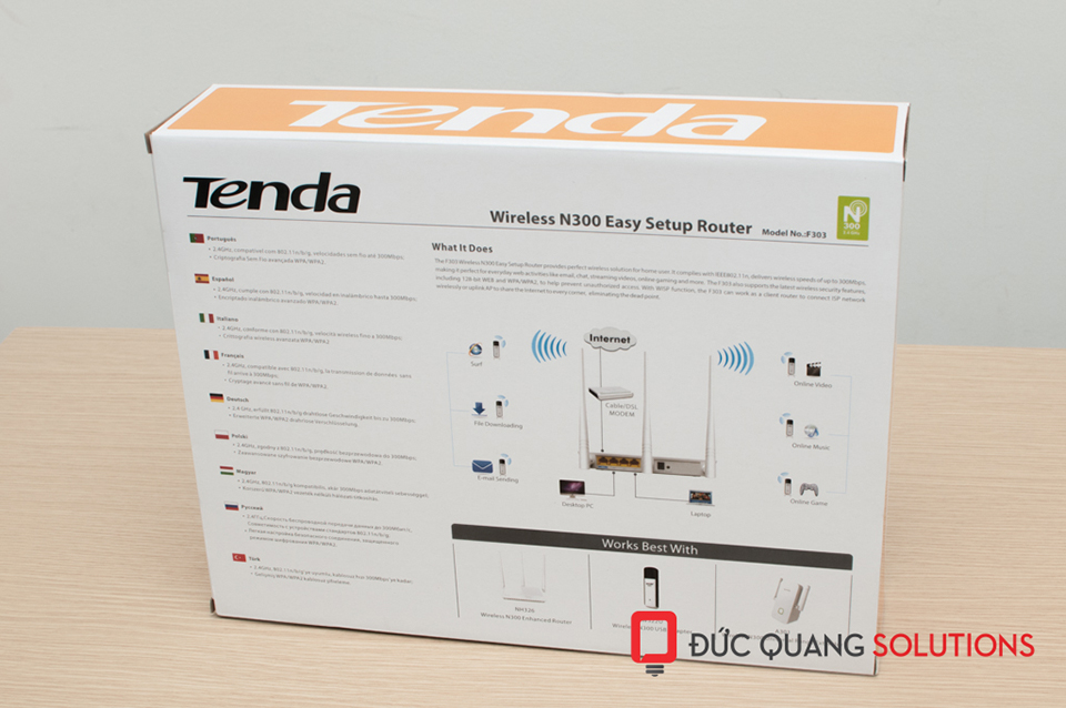 wifi tenda F303