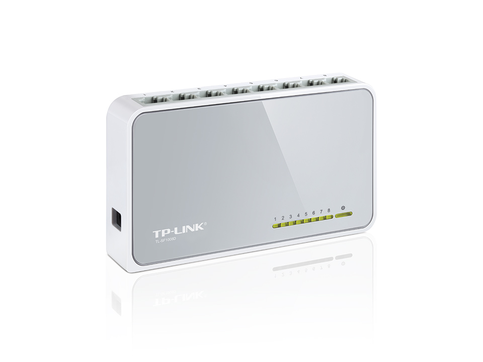 switch 8 port tplink sf1008d