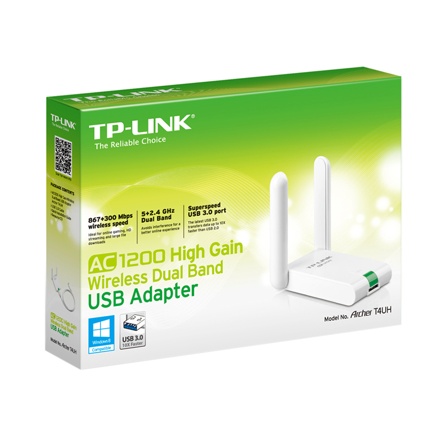 USB thu wifi TP-LINK AC1200 Archer T4UH