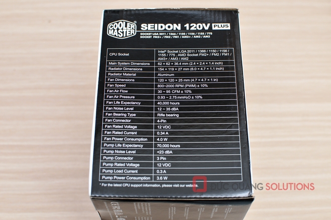 CoolerMaster Seidon 120V Plus