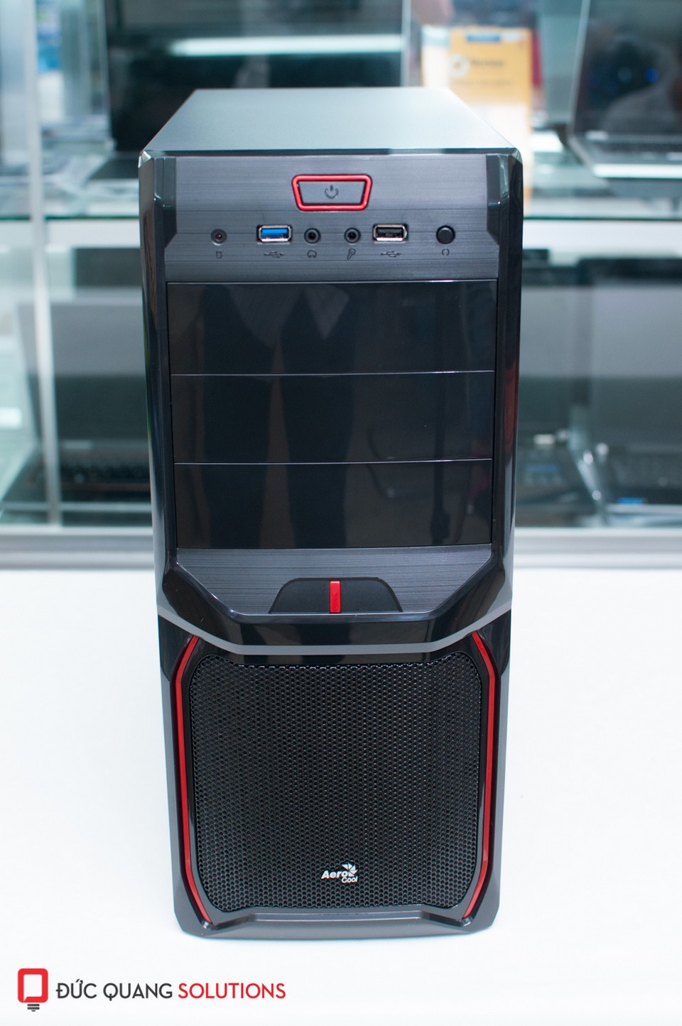 Case AEROCOOL V3X Advance RED