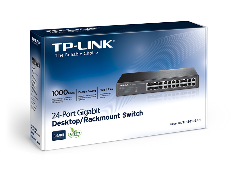 switch tplink 24 port giga