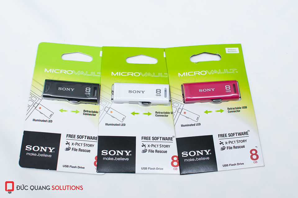 usb sony 8gb mau den