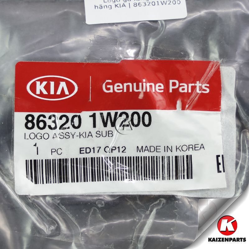 Logo ga lăng hiệu KIA | 863201W200