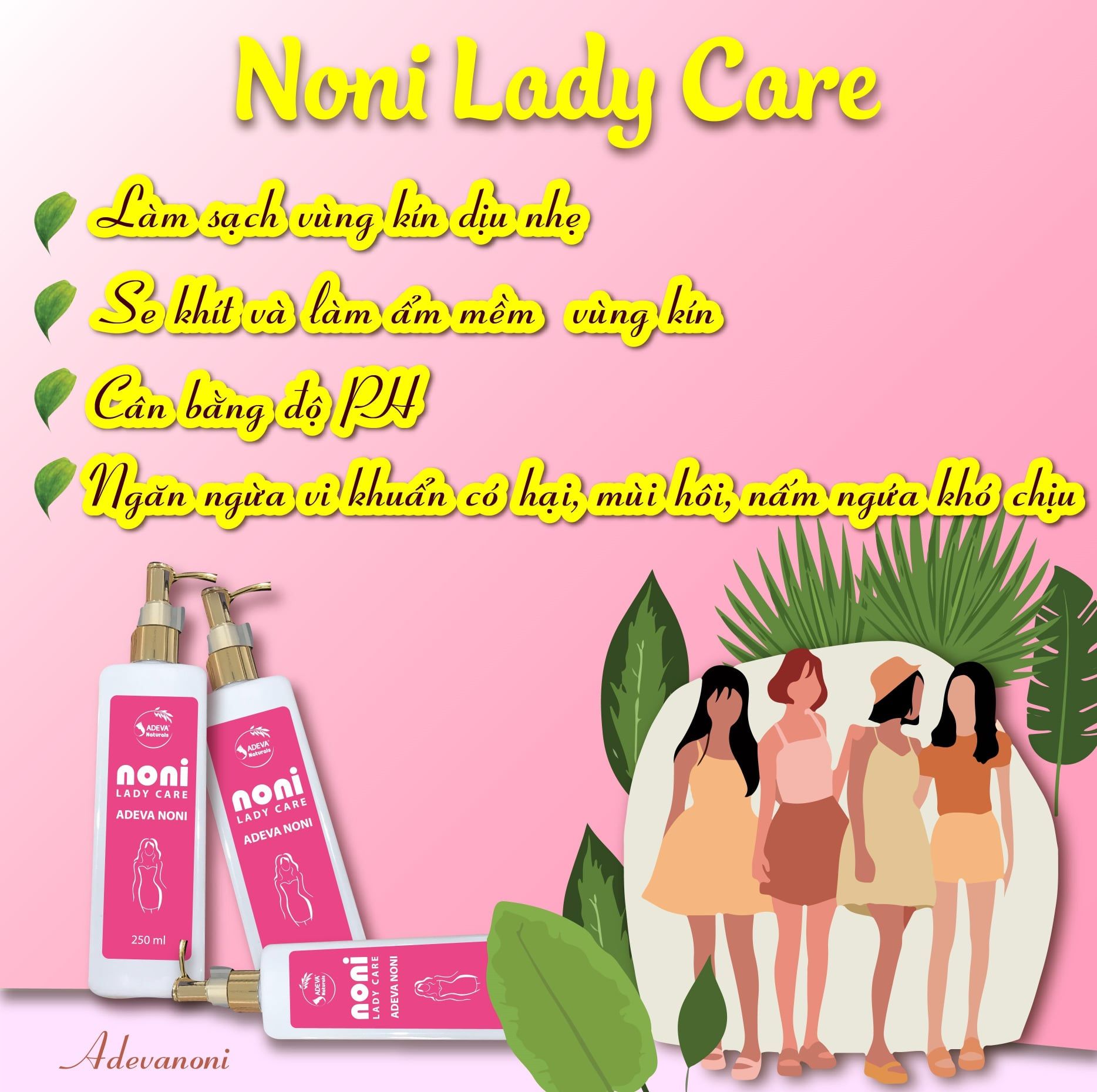 Vệ sinh phụ nữ trái nhàu Adeva Noni, Đại lý Adeva Noni tpHCM, Đại lý Adeva Naturals tại Tây Ninh, kaizenorganic.vn, 0947147234