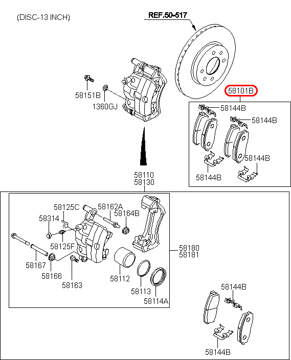 Bố thắng trước hiệu DYS  SP1047